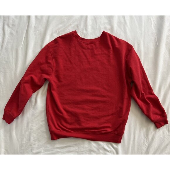 MIAMI HEAT Ladies Sz M Red Long Sleeve NBA Basketball Sweatshirt Crewneck - Picture 2 of 6